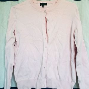 Baby pink Lord & Taylor cardigan Large
